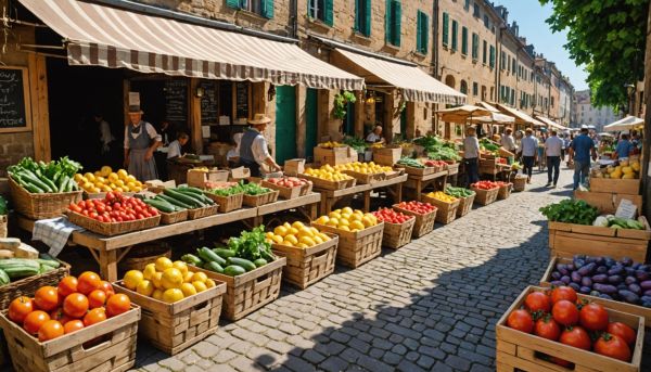 Marchés de producteurs et saveurs authentiques